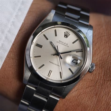 replica rolex oyster 20mm old style|rolex oysterdate precision 6694 price.